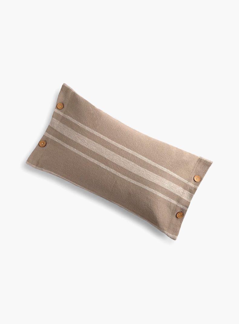 Funda Cojin Sorento 30x60 Piedra Gris