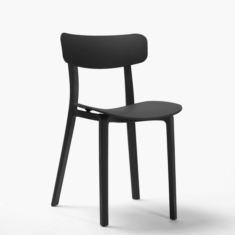 Silla de Comedor Phil Negro-2