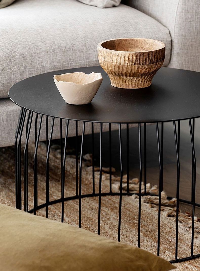 Mesa Lateral Wire DIAM 48 Negro-5