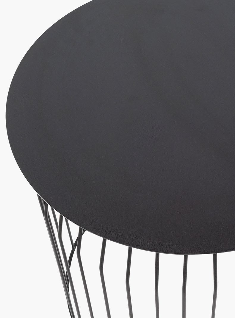 Mesa Lateral Wire DIAM 48 Negro-7