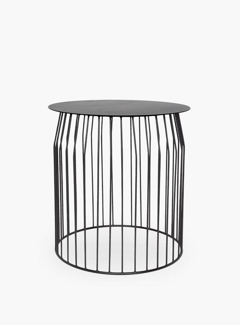 Mesa Lateral Wire DIAM 48 Negro