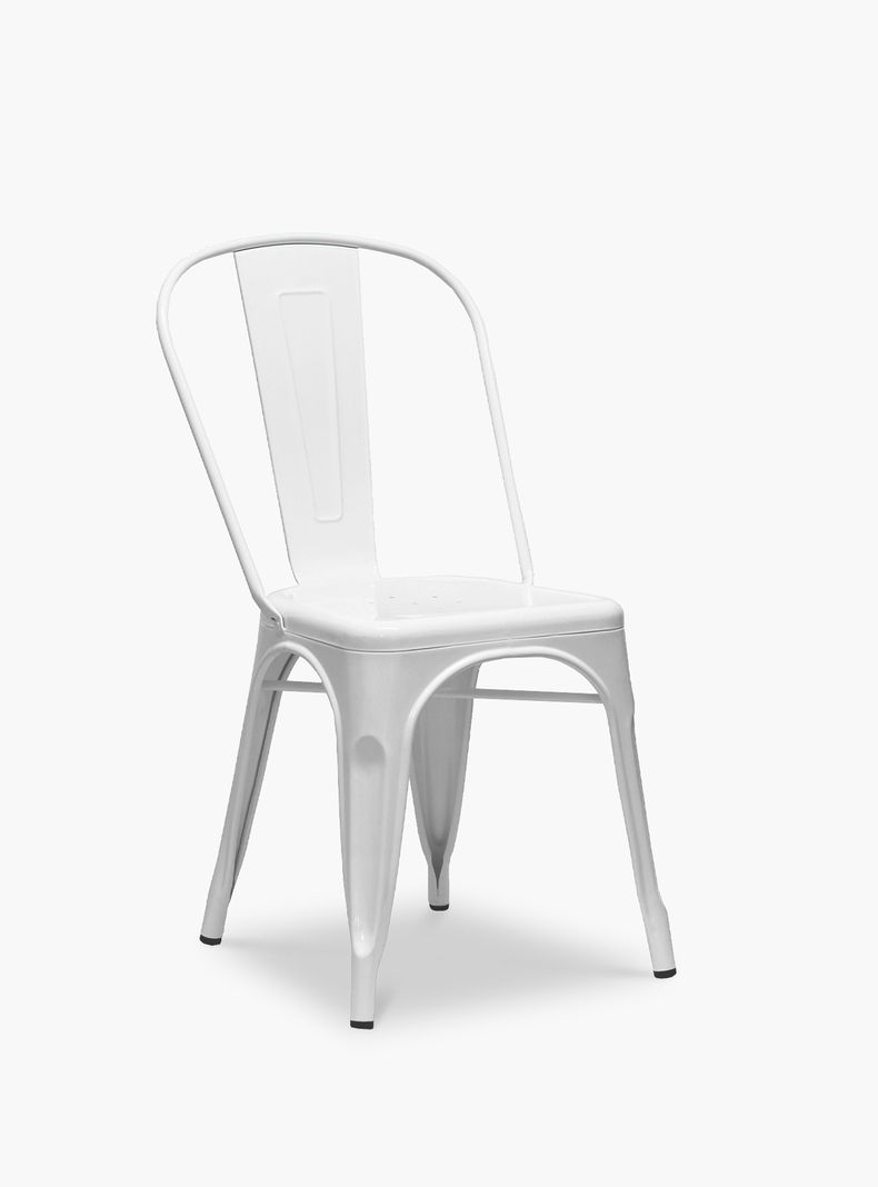 Silla Tolix Réplica Blanco-2