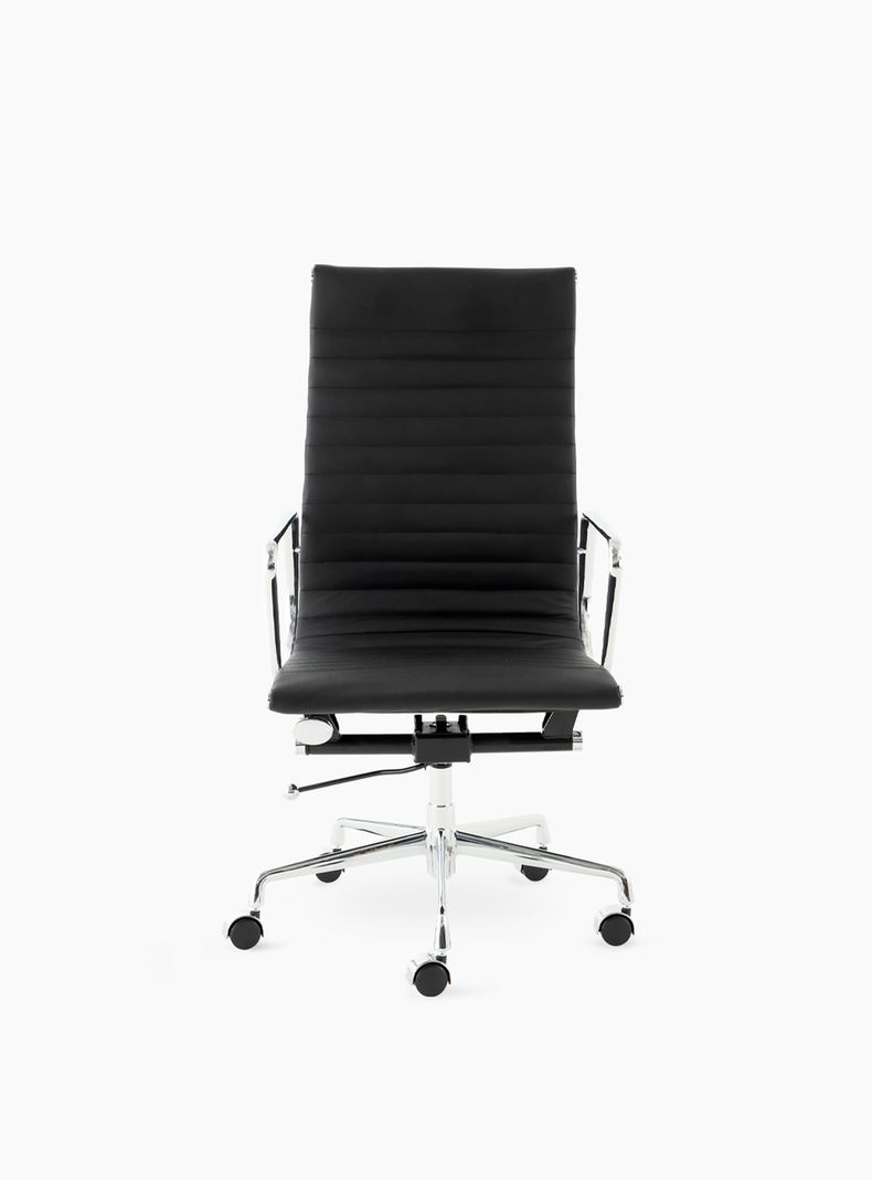 Silla Oficina Aluminium Alta-0