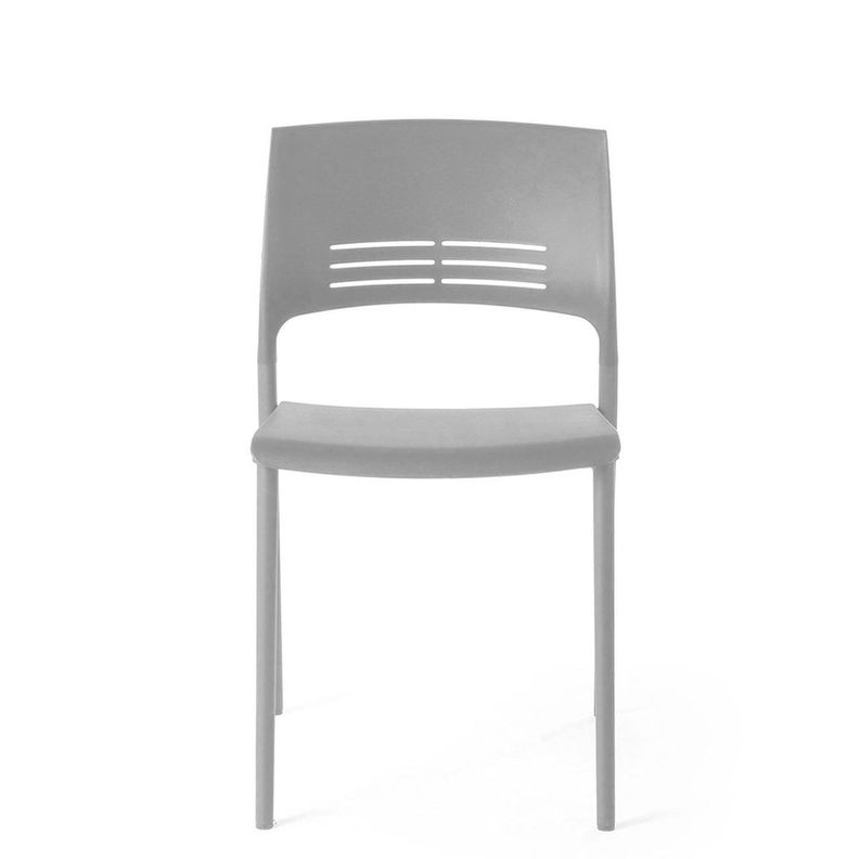 Silla Visita Colore Gris-0