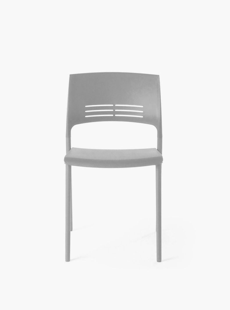Silla Visita Colore Gris Gris Oscuro