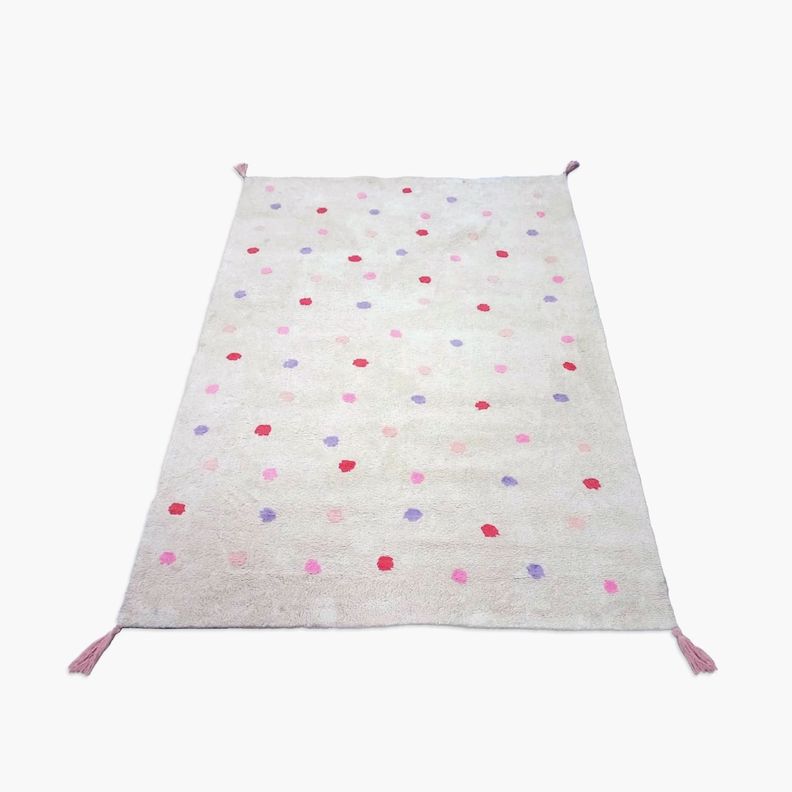 Alfombra Dots 170x240 Rosado-1