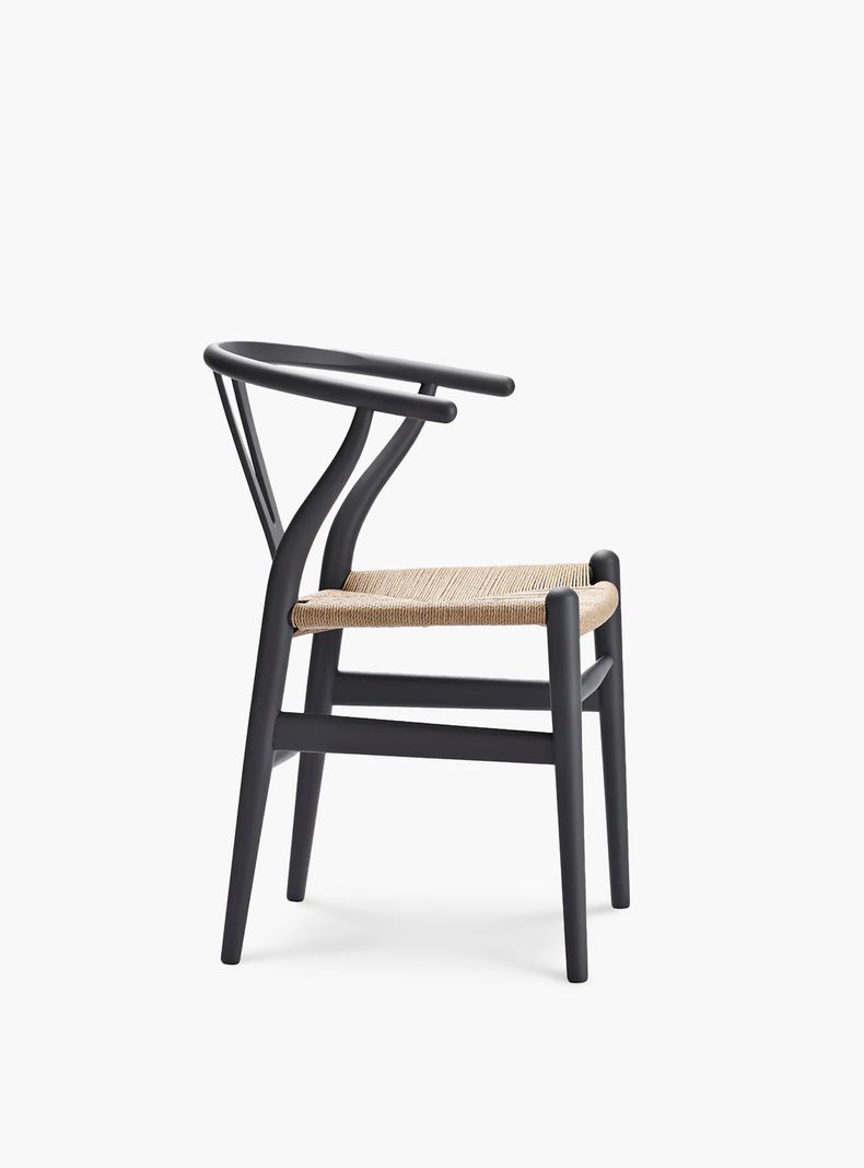 Silla Madera Wishbone Negro-2
