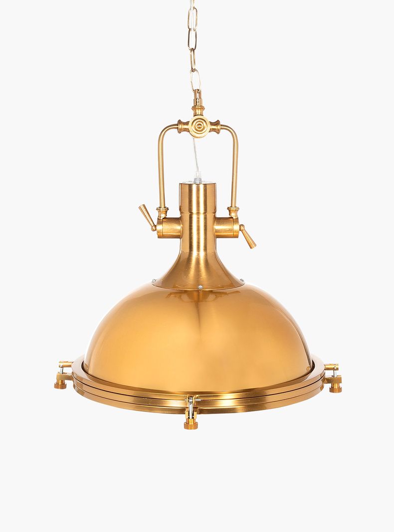 Lampara de Colgar Warehouse Dorado Bronce