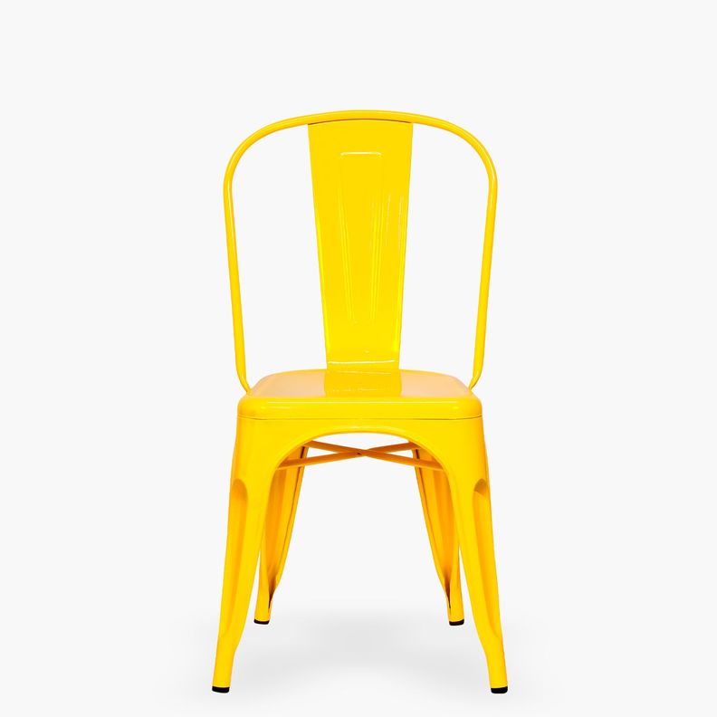 Silla Tolix Réplica Amarillo-0