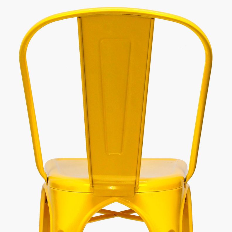 Silla Tolix Réplica Amarillo-5