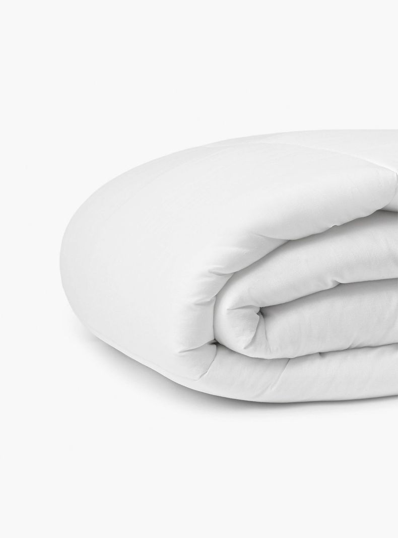 Plumon Bambu 220x240 (Cama 2 Plazas o Queen) Blanco