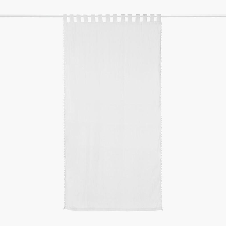 Cortina algodón Duero 140x280 Blanco-0