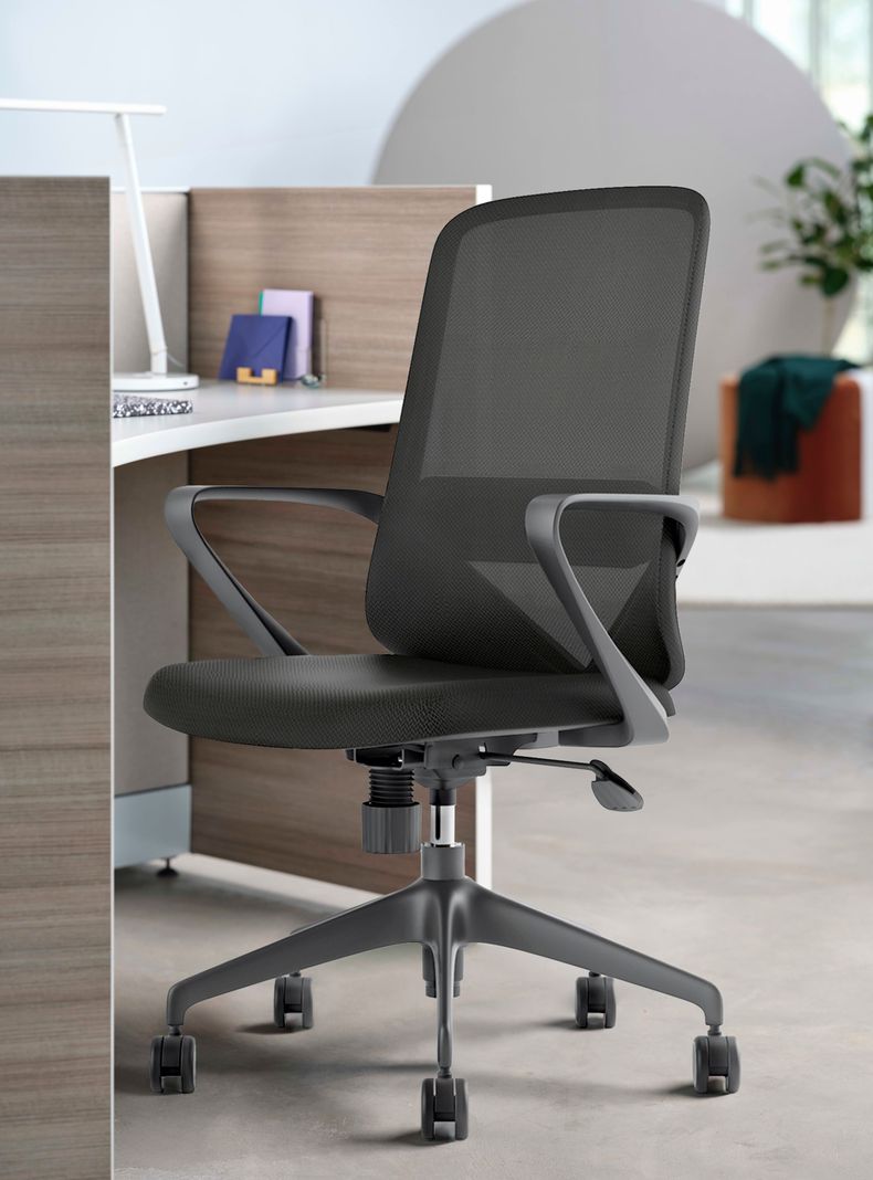 Silla Ejecutiva Oficina Vic Negro-1