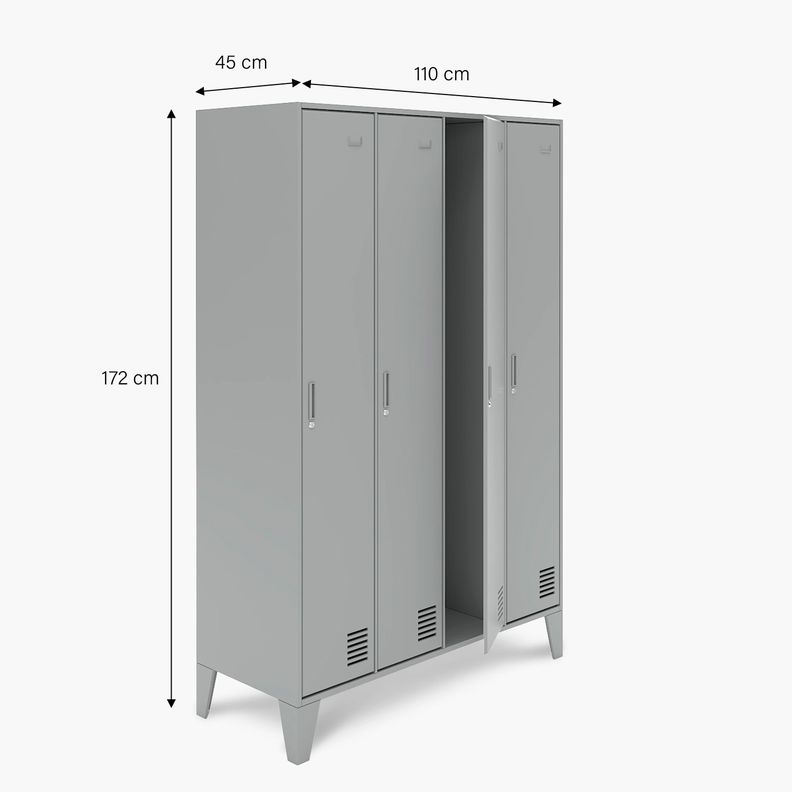 Locker metálico L4A1-6