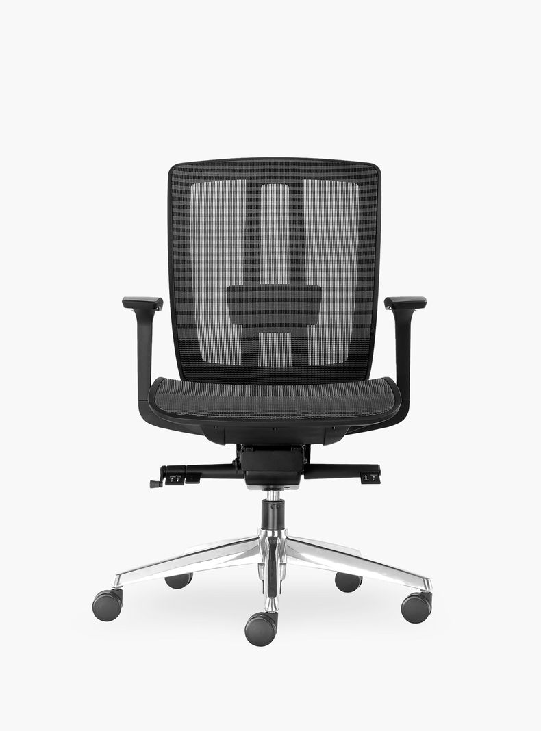 Silla Oficina Air Gris Oscuro-0