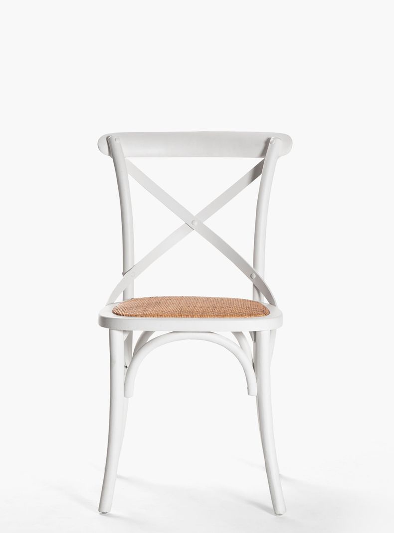 Silla Madera Tradition Rattan Blanco-3