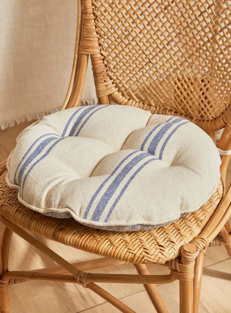 Cojín de Silla Bari Azul 40x4-1
