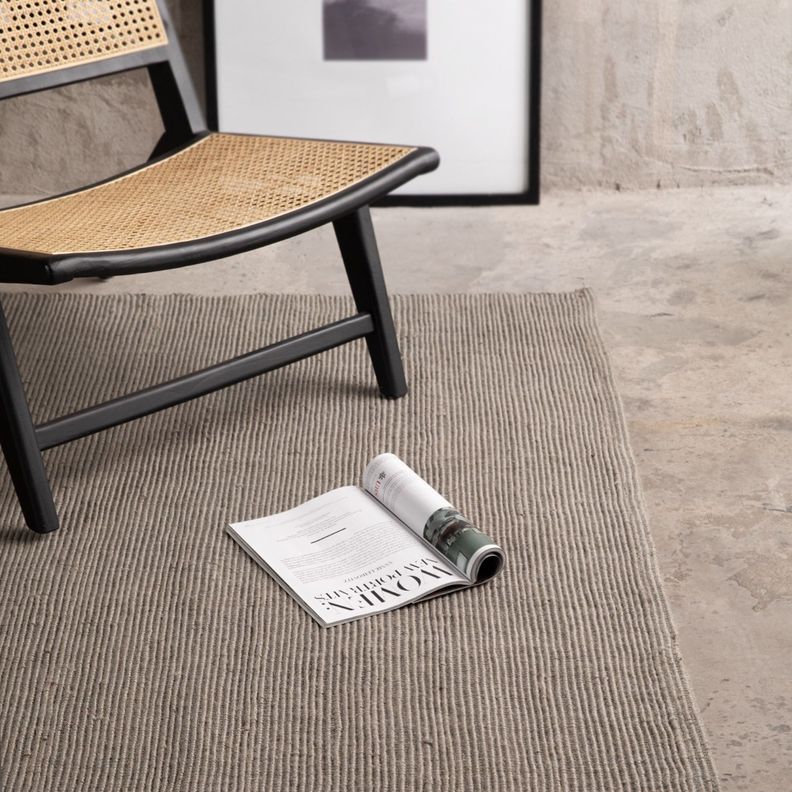 Alfombra Yute Arizona 300x400 Gris-2