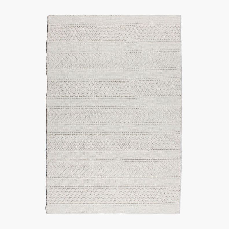 Alfombra Algodon Bartolome 170x240 Blanco
