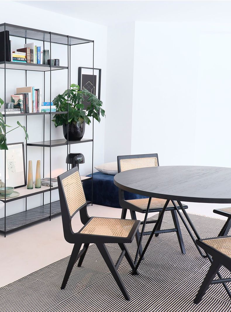 Silla Comedor Madera Pierre Negro-1
