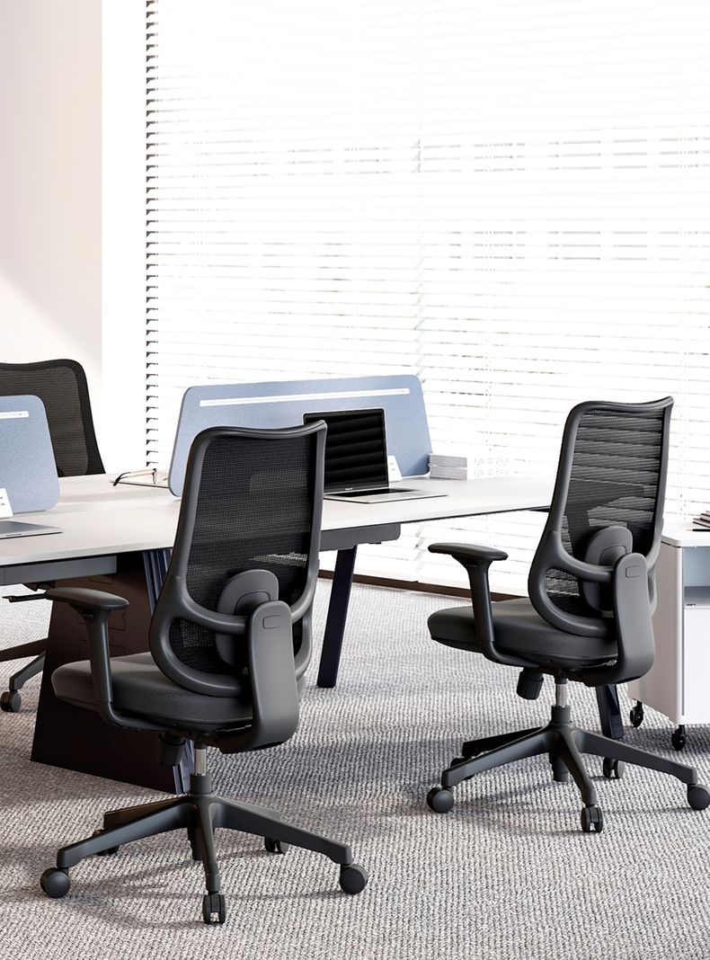 Silla Oficina Bolt Negro-8