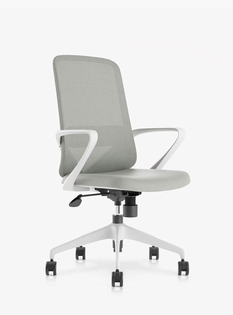 Silla Ejecutiva Oficina Vic Gris Claro-2
