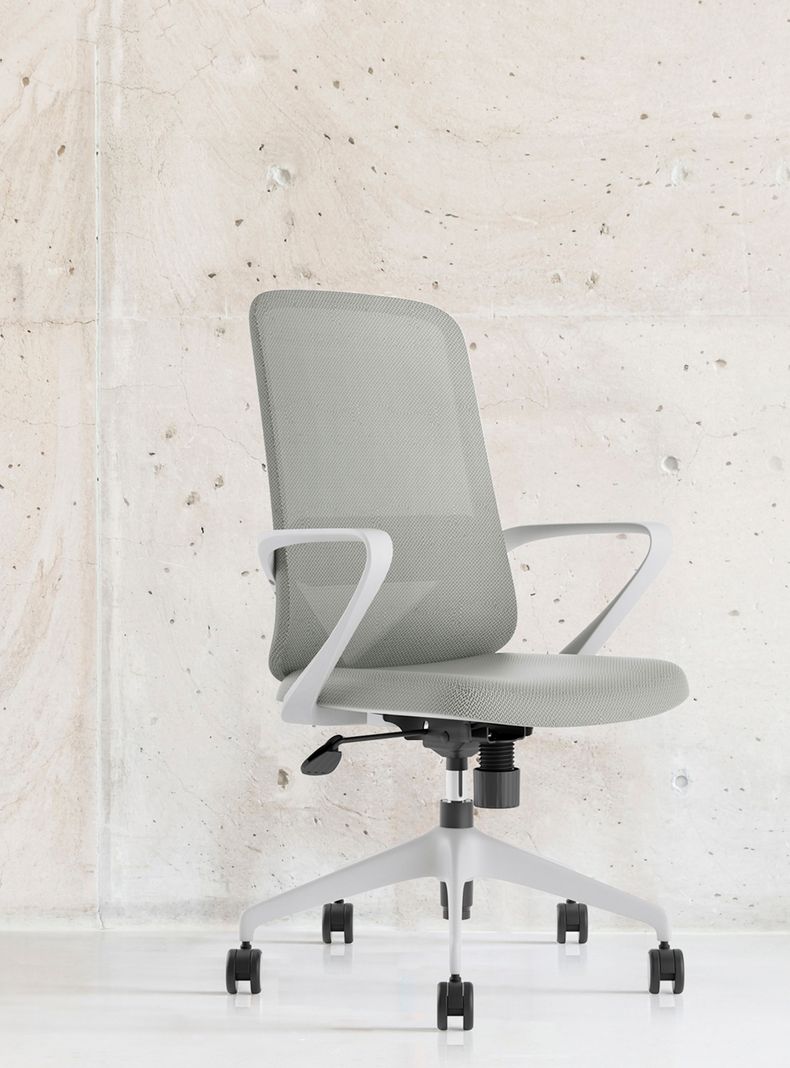 Silla Ejecutiva Oficina Vic Gris Claro-8