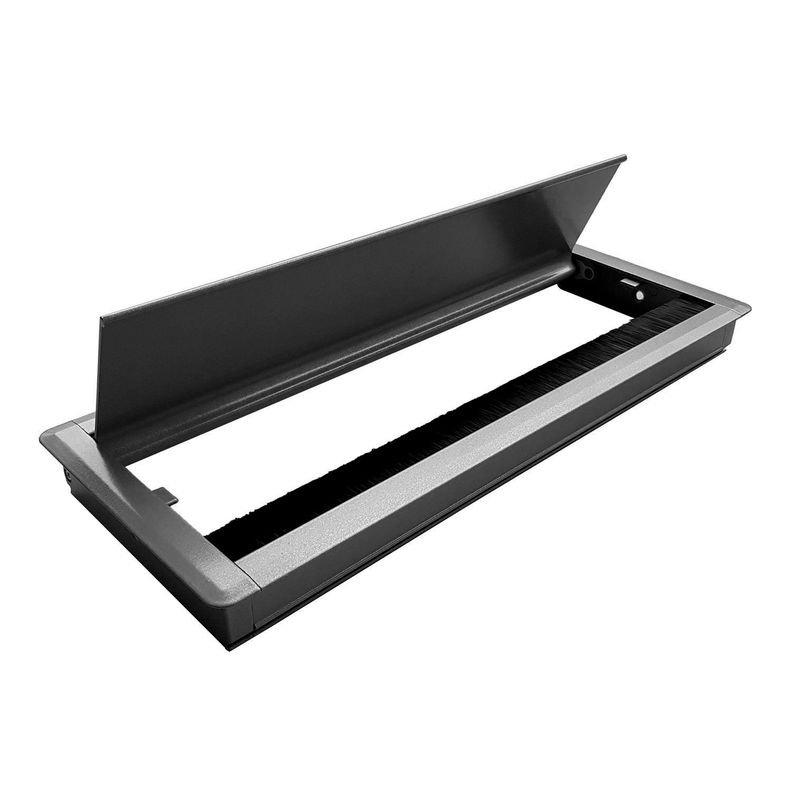Pasacables Rectangular Gris claro-1