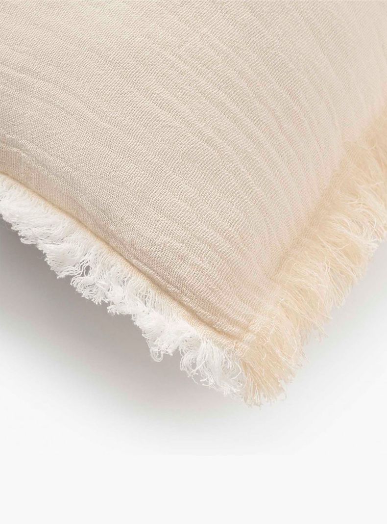 Funda Cojin Algodon Layer 45X45 Crudo-3