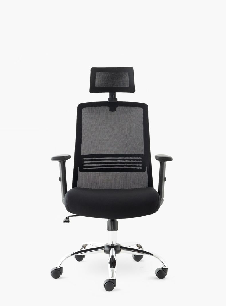Silla de escritorio Cuba Alta brazo Reg y cabecero-0