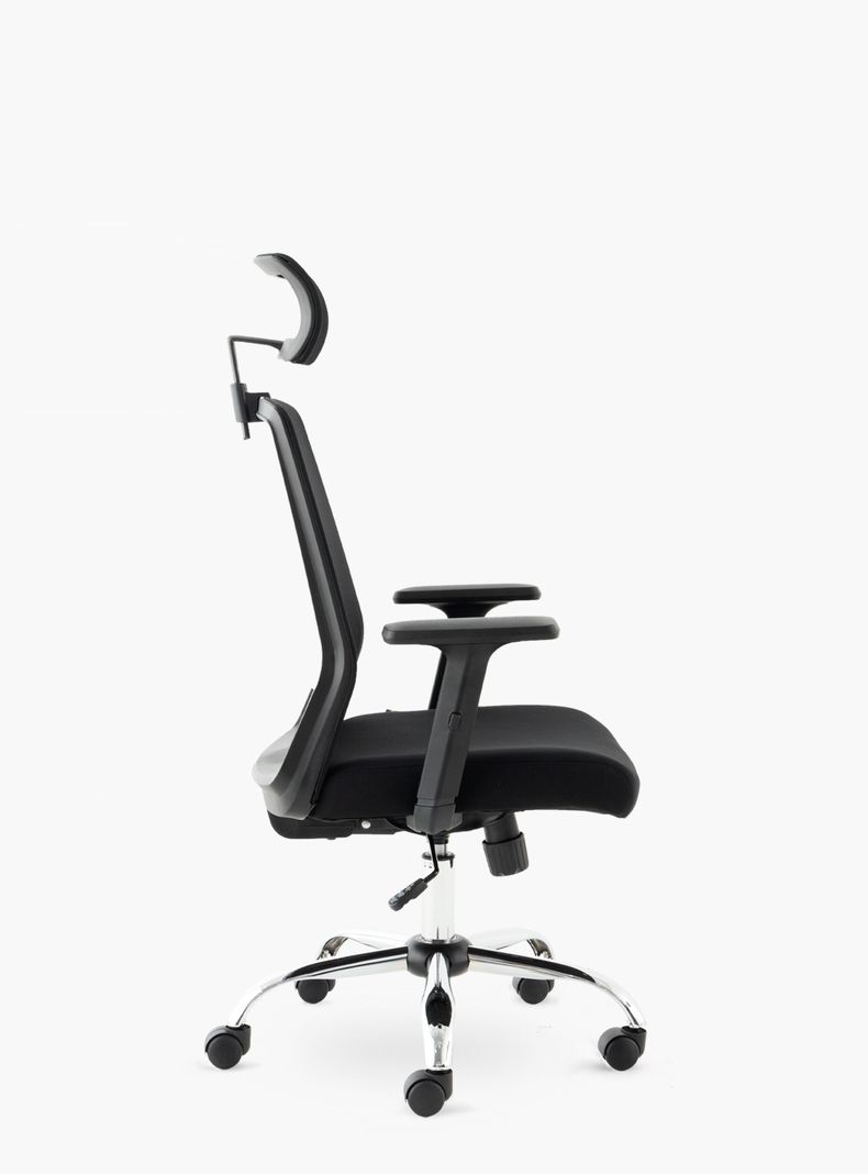 Silla de escritorio Cuba Alta brazo Reg y cabecero-3