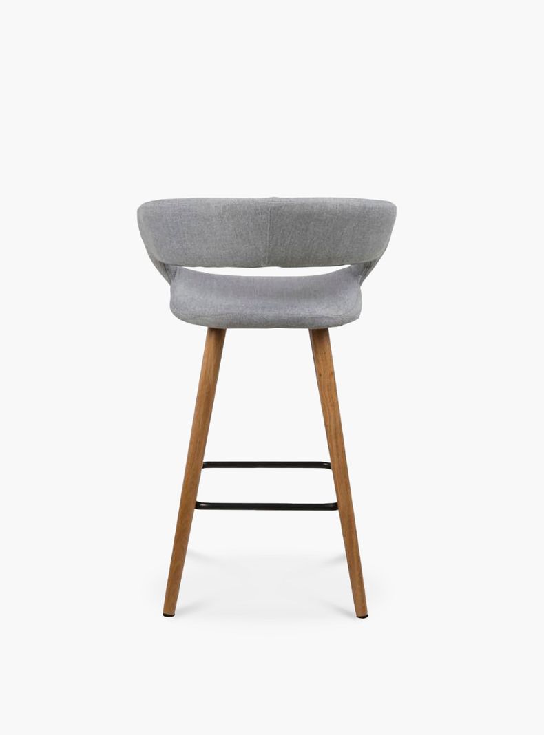 Taburete Medio 66 Tapiz Grace Gris-5