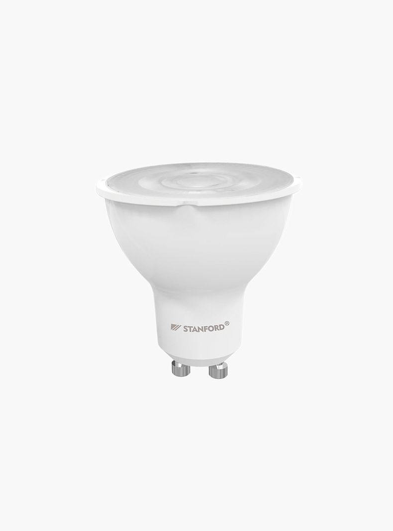 Ampolleta Led Dicroica GU10 Luz Blanca (6W)-0