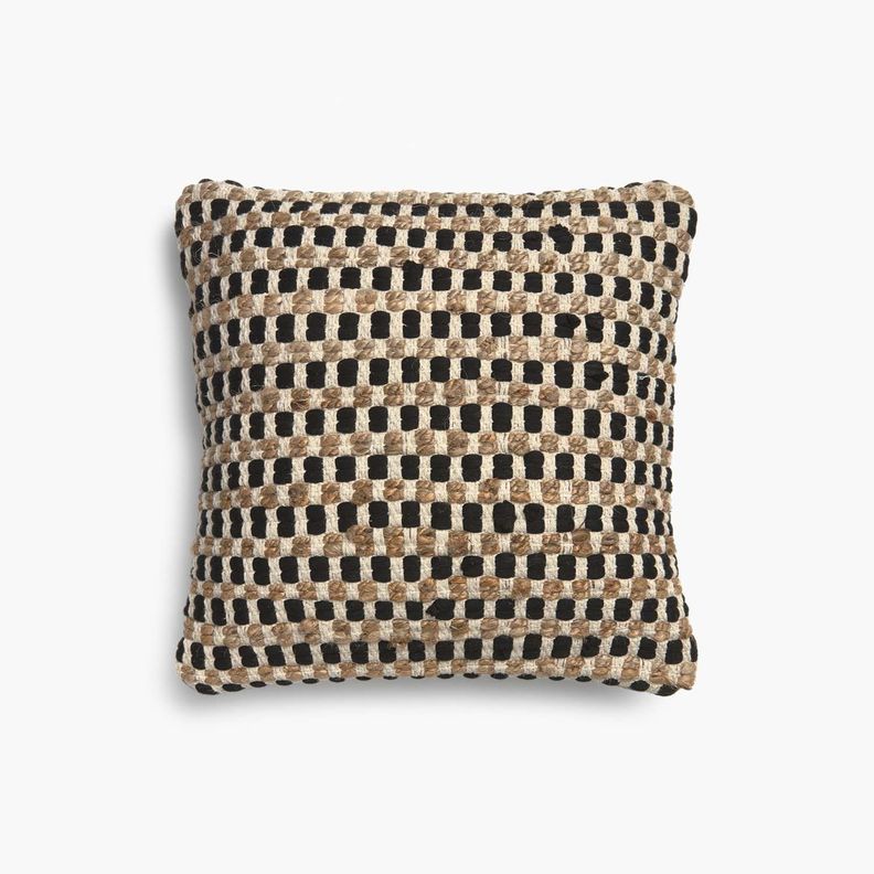Funda Cojín Fiesta 60x60 Negro