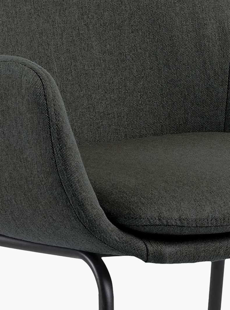 Taburete Alto 76 Tapiz Felisa Gris Oscuro-6