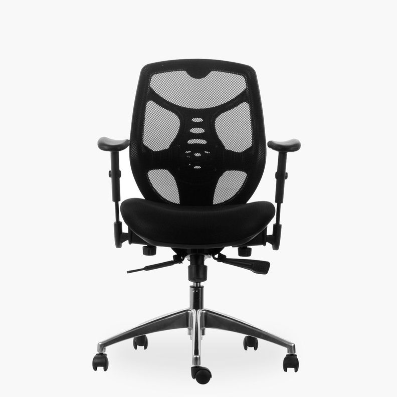 Silla Oficina Identity Base Aluminio-0