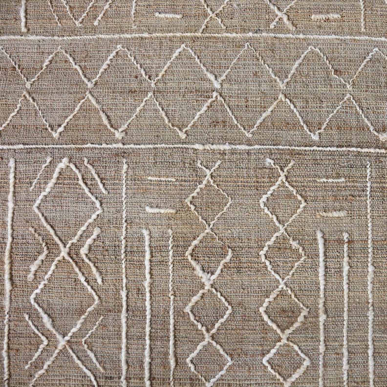 Alfombra Yute/Alg Hirane 170x240 Café-4