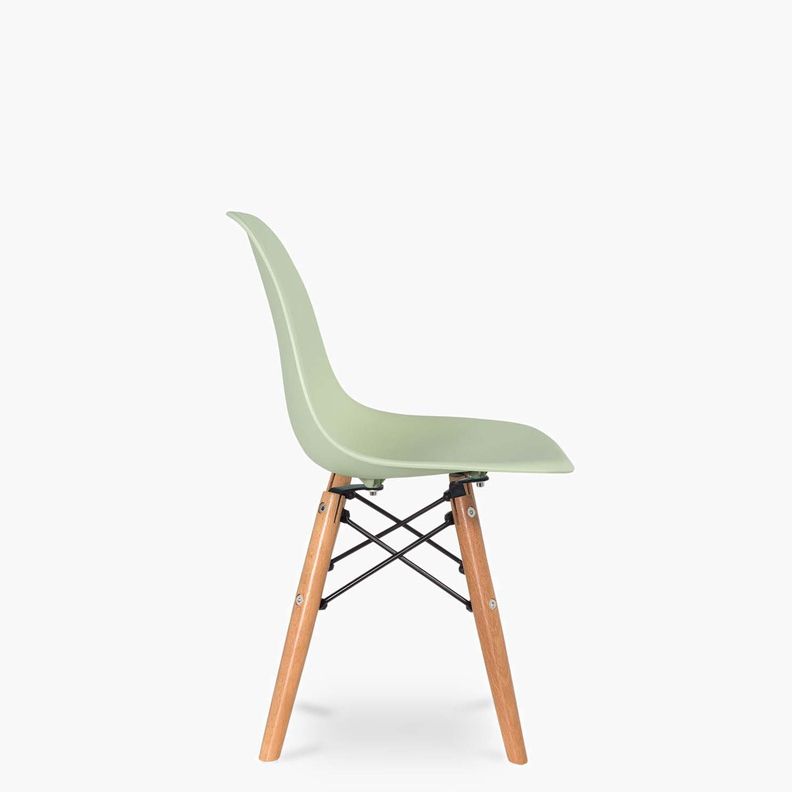 Silla Kids Eames DSW Menta (Réplica)-0