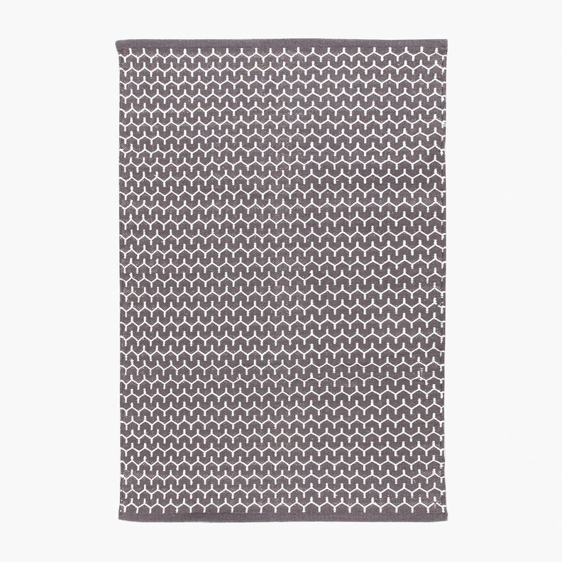 Alfombra Algodon Honig 170x240 Gris Oscuro-2