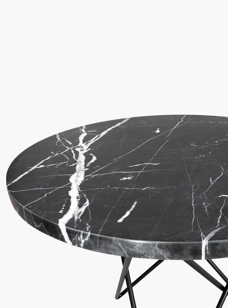 Mesa Lateral Louis Mármol Negro-2