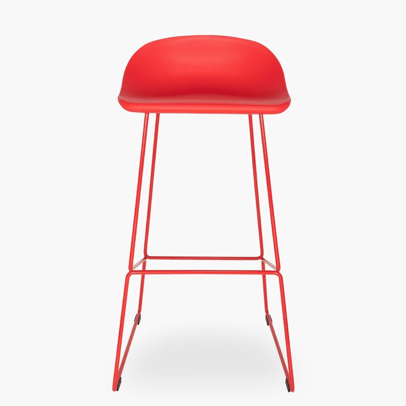 Taburete Bar Klein Rojo-0