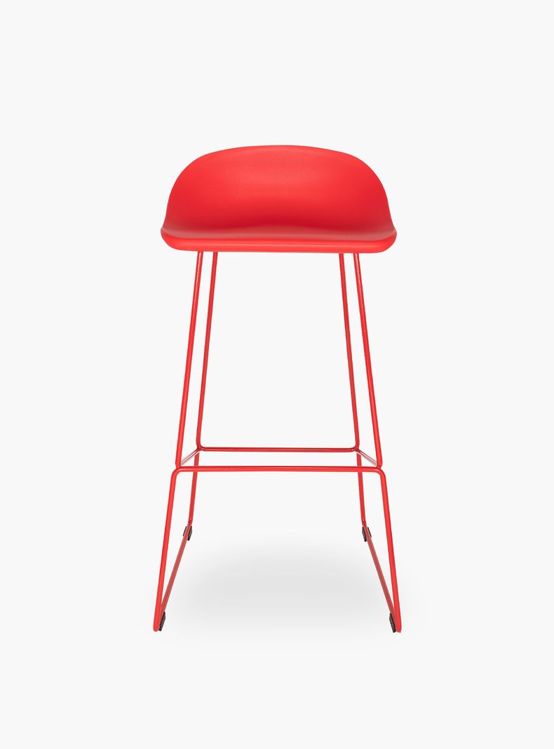 Taburete Bar Klein Rojo