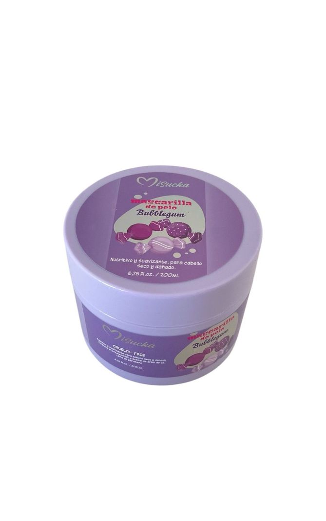 Mascarilla Capilar Bubblegum Misucka 200 Ml Hidratacion Cabello-0