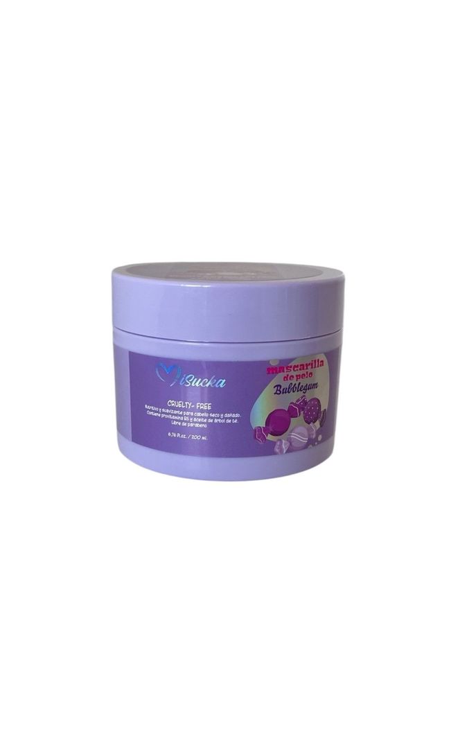 Mascarilla Capilar Bubblegum Misucka 200 Ml Hidratacion Cabello-1