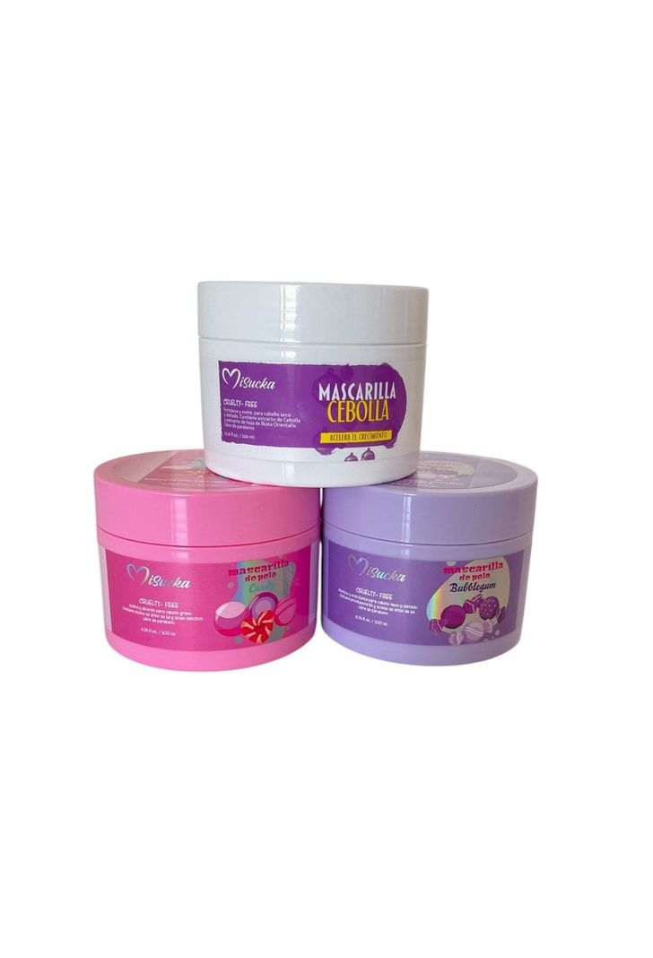 Mascarilla Capilar Bubblegum Misucka 200 Ml Hidratacion Cabello-2