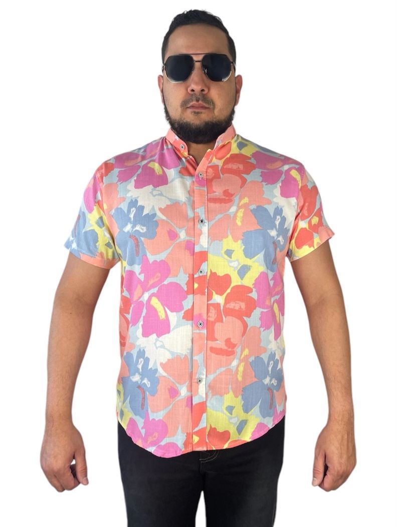 Camisa Lino Guayabera Hombre Moda Verano-2