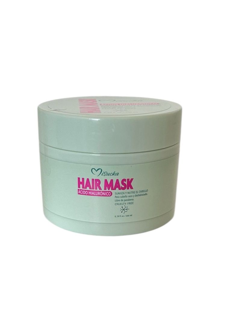 Mascarilla Capilar Acido Hialurónico Misucka Hidratacion Cabello 200 ML-0