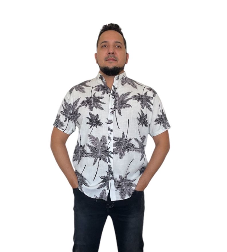 Camisa Guayabera De Lino Hombre Verano-0