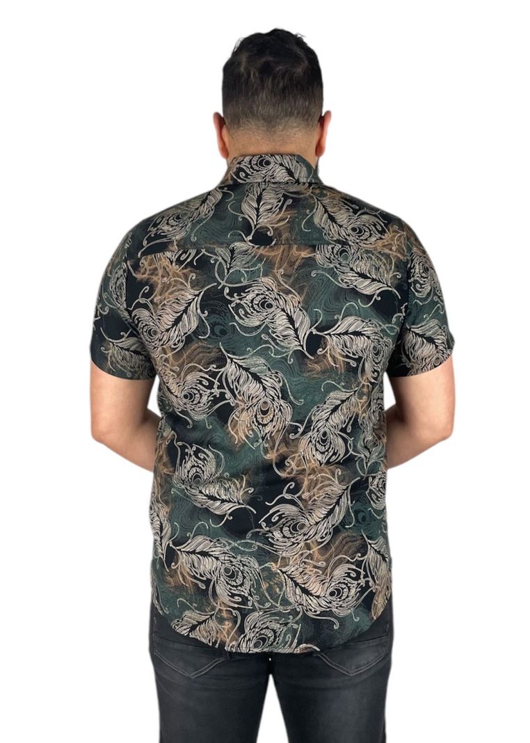 Camisa De Hombre Verano Guayabera Secado Rapido-2