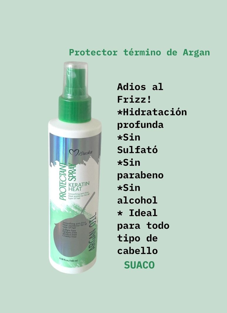 Protector Termico Antifrizz Spray Capilar 180 Ml Misucka-2